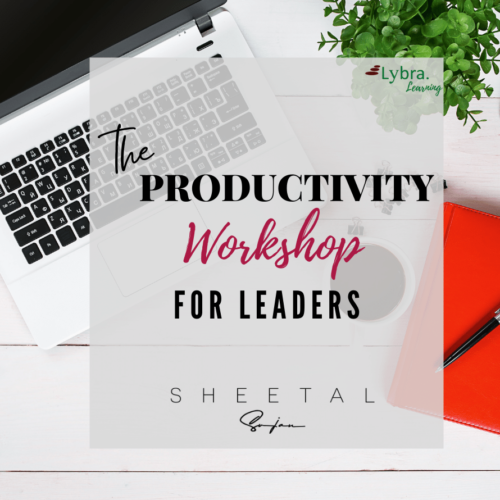 productivity workshop event by sheetal sujan